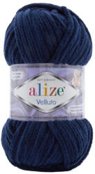 alize velluto plüss, zsenília fonal 58 - Tengerészkék