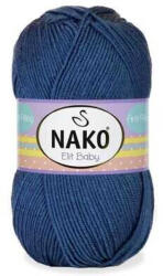  Nako Elit baby bolyhosodásmentes fonal 05372 - Kék