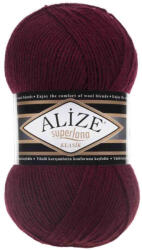 alize Superlana Klasik fonal 57 Bordó