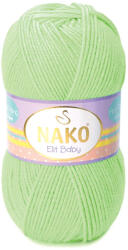  Nako Elit baby bolyhosodásmentes fonal 06712 - Világoszöld