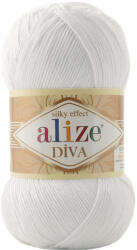alize Diva fonal 55 - Fehér