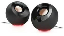 Creative 2.0 Pebble SE USB-C számítógépes hangszórók RGB háttérvilágítással (51MF1725AA000)