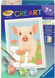 Ravensburger Jucarie creativa Ravensburger CreArt - Cute domestic pig, painting (23989)