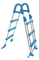 Mountfield Azuro kék, biztonsági medence létra, 2 x 4 lépcsőfok - 125cm (3EXX0178)
