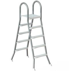 Mountfield Azuro Premium rozsdamentes medence létra ülőlappal, 2 x 5 lépcsőfok - 145cm (3EXX0502)