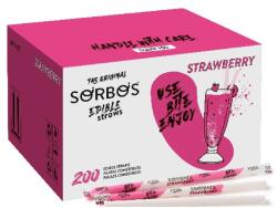 SORBOS ядливи плодови сламки ЯГОДА (200 бр. )