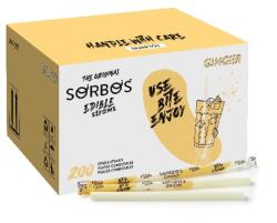 SORBOS ядливи плодови сламки ДЖИНДЖИФИЛ (200бр. )