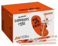 SORBOS ядливи плодови сламки ПОРТОКАЛ (200 бр. )