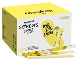 SORBOS ядливи плодови сламки ЛИМОН (200 бр. )