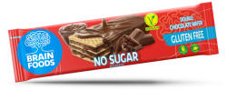 Brain Foods gluténmentes ostyaszelet csokoládéba mártott dupla kakaós krémmel töltve 40 g - perfectlife