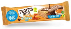  Brain Foods gluténmentes ostyaszelet csokoládéba mártott, karamellás kakaós krémmel töltött proteinnel édesítőszer 40 g - perfectlife