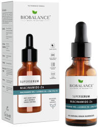 BIOBALANCE niacinamid szuperszérum arcra édesgyökérrel és cink pca-val 30 ml