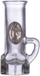  Ón címkés füles Grappa üvegpohár 0, 04 Literes szilva