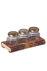 Fa Fűszertartó Hexa 3 fűszeres ajándéktárgy
