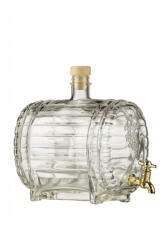  Csapos Hordó 1, 5 Literes üvegpalack