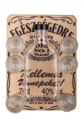  Fa italszett VSz Whisky Kellemes Ünnepeket ajándéktárgy