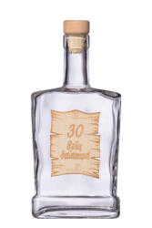  Fa címkés FC4 Piatta 30 0, 5 Literes üvegpalack