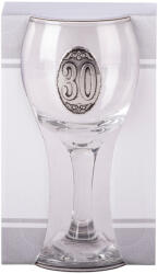  Ón címkés Boros üvegpohár Évszámos 30