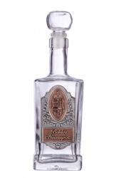  Ón címkés King Quadra Boldog Névnapot 0, 5 Literes üvegpalack