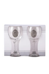  Ón címkés Boros S2 üvegpohár Címer