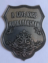 Fém címke Legjobb Munkatársnak