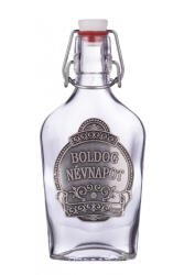  Ón címkés Csatos 0, 2 Literes üvegpalack Boldog Névnapot