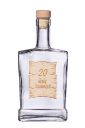  Fa címkés FC4 Piatta 20 0, 5 Literes üvegpalack