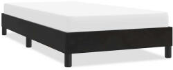 vidaXL ágykeret matrac nélkül Fekete 80x220 cm bársony (4101381)