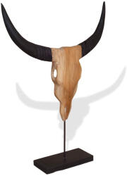 vidaXL Bikakoponya szobor teak 66x15x88 cm (244566)