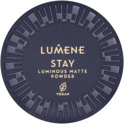 Lumene Веган матираща пудра Stay Luminous, Shade 4, 10 g - ozone