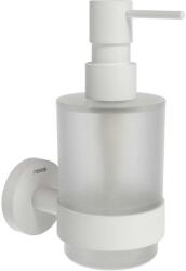 RAVAK Kona - Szappanadagoló tartóval, üveg/matt fehér X07P1323 (X07P1323)