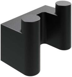 RAVAK Chrome - Dupla horog, matt fekete X07P1374 (X07P1374)