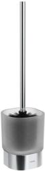 RAVAK Chrome - Álló WC kefe, üveg/króm X07P1372 (X07P1372)