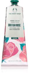 The Body Shop British Rose Hand Cream хидратиращ крем за ръце 100ml