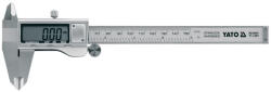 TOYA Tolómérő 150/0, 03 digitális inox ~ (YT-7201) - profikisgep