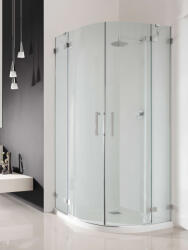 Radaway Euphoria PDD íves zuhanykabin 80x100 átlátszó