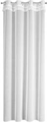 Eurofirany KIRA függöny 140 x 250 cm, karikák, Eurofirany, fehér (453310)