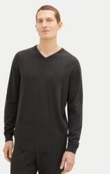 Tom Tailor Férfi pulóver, Tom Tailor, 304210280, Pamut, M INTL, Szürke (0000304210280_M)