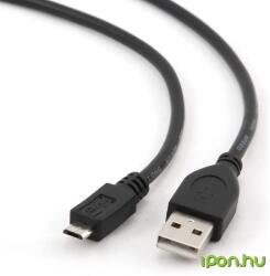 Gembird USB Micro USB Átalakító Fekete 1.8m CCP-mUSB2-AMBM-6 (CCP-mUSB2-AMBM-6)