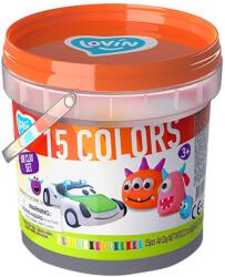Lovin' Do Világos agyag készlet 15 színnel, Lovin'Do -Monsters cég (70146)