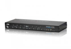 ATEN KVM Switch 2PC USB 2.0 DVI Audio (CS1768) (CS1768) - aqua