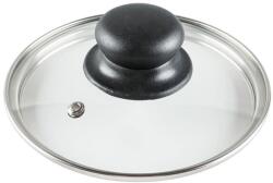 Artemis Univerzális üvegfedél, Artemis, 14 cm, átlátszó, fogantyúval, +200°C-ig hőálló (VD-199021)