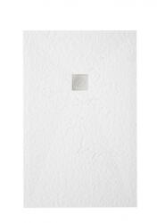 Cifre Cerámica Zenon smart slate 110x90cm öntöttmárvány zuhanytálca Nieve RAL9003 (ZEN0179)