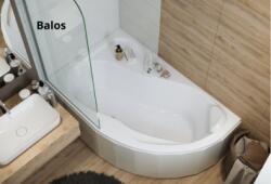 H2O Fortuna aszimmetrikus akril kád balos 160x100 cm (12030)