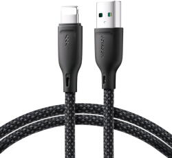 JOYROOM Multi-Color Series SA34-AL3 USB-A / Lightning 3A Cable 1m - Black - vexio