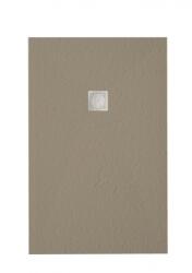 Cifre Cerámica Zenon smart slate 130x90cm öntöttmárvány zuhanytálca Cream RAL1019 (Zenon smart slate 130x90cm Cream RAL1019)