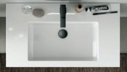 AdattoCasa Rigo white matt kompozit mosdó, 80 cm (5RIGLV1.001)