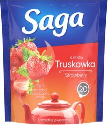 Saga Strawberry ízesített gyümölcstea 20 filter 34 g - shoperia