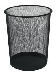 Q-CONNECT Kosz na śmieci Office Set metalowy 19l czarny (LFT15000)