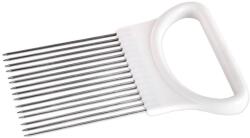 Artemis kézi szeletelő, fehér, 6x5, 5x0, 5cm, kényelmes fogantyúval, rozsdamentes acél tüskékkel (VD-130467)